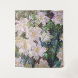 Claude Monet - White Clematis Tapestry