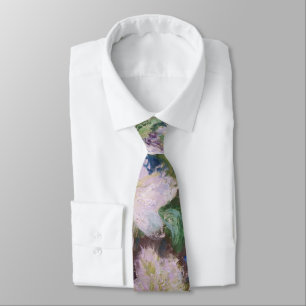Claude Monet - White Clematis Tie