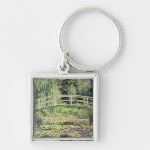 Claude Monet   White Nenuphars, 1899 Key Ring