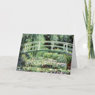 Claude Monet   White Waterlilies, 1899 Card