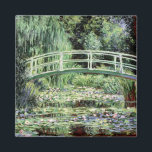Claude Monet | White Waterlilies, 1899 Magnet<br><div class="desc">White Waterlilies,  1899 | by Claude Monet | Art Location: Pushkin Museum,  Moscow,  Russia | French Artist | Image Collection Number: XIR155587</div>