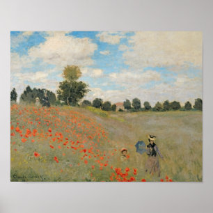 Claude Monet   Wild Poppies, near Argenteuil Poster