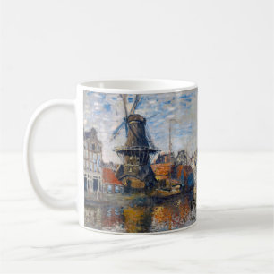 Claude Monet - Windmill, Amsterdam  Coffee Mug