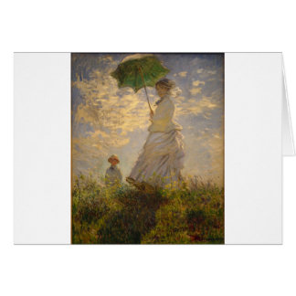 Claude Monet: Woman with a Parasol, 1875