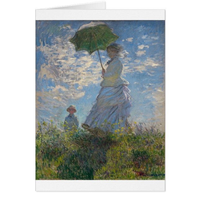 Claude Monet Woman with a Parasol 1875 (Front)