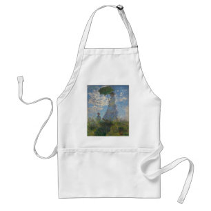 Claude Monet Woman with a Parasol 1875 Standard Apron