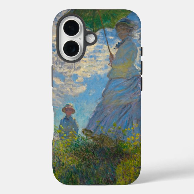Claude Monet Woman with a Parasol Case-Mate iPhone Case (Back)
