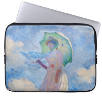 Claude Monet - Woman with a Parasol facing left