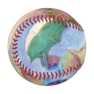 Claude Monet - Woman with a Parasol facing right Baseball