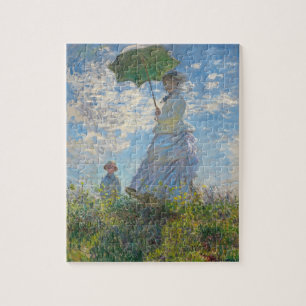 Claude Monet   Woman with a Parasol Jigsaw Puzzle