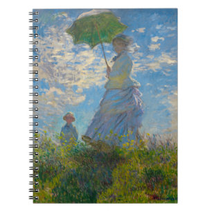 Claude Monet Woman with a Parasol Notebook