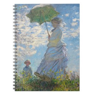 Claude Monet Woman with a Parasol Notebook