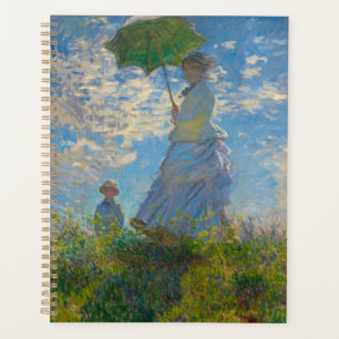 Claude Monet Woman with a Parasol Planner