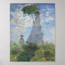 Claude Monet- Woman with a parasol 