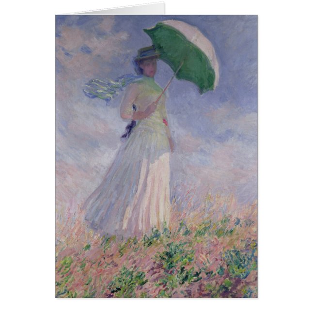Claude Monet | Woman with a Parasol Turned Right (Front)