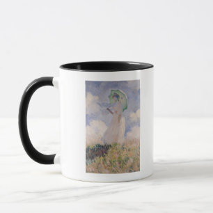 Claude Monet Woman with Parasol Turned Left Mug