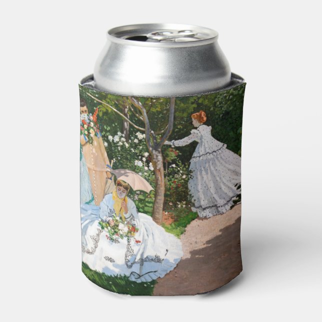 Claude Monet - Women in the Garden Can Cooler (Can Front)