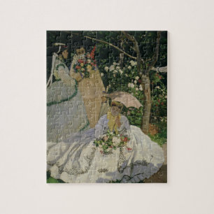 Claude Monet   Women in the Garden Jigsaw Puzzle