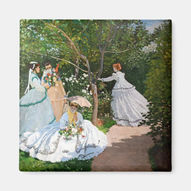 Claude Monet - Women in the Garden Magnet (Front)