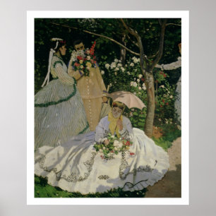 Claude Monet   Women in the Garden Poster