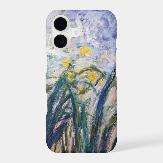 Claude Monet - Yellow and Purple Irises (Back)