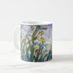 Claude Monet - Yellow and Purple Irises Coffee Mug<br><div class="desc">Yellow and Purple Irises / Iris jaunes et mauves - Claude Monet,  Oil on Canvas,  1924-1925</div>