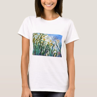Claude Monet Yellow Irises and Malva 19 T-Shirt