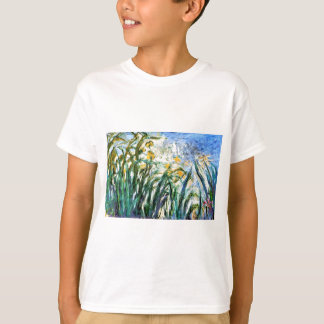 Claude Monet Yellow Irises and Malva 19 T-Shirt