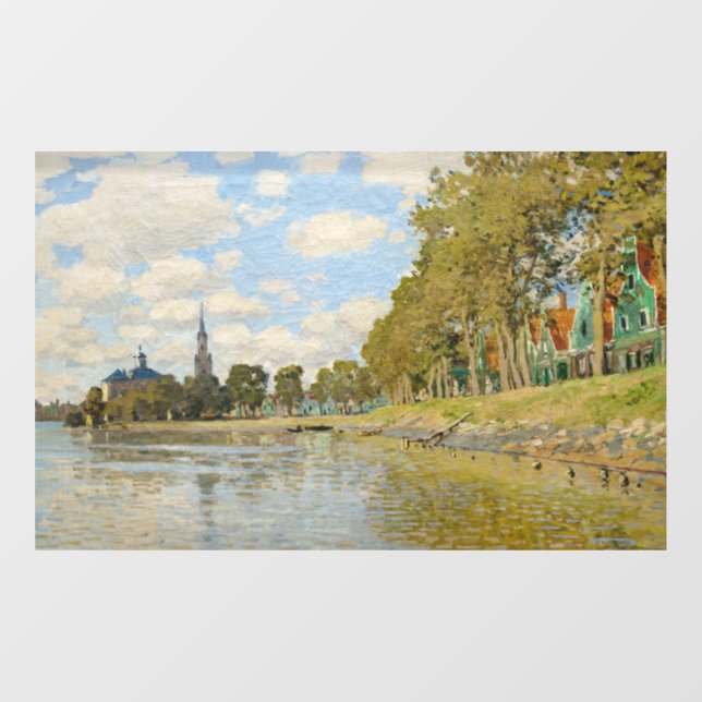 Claude Monet - Zaandam Window Cling (Sheet)