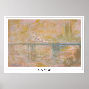 Claude Monet Zedign Art Poster #12-2