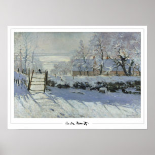 Claude Monet Zedign Art Poster #15-2
