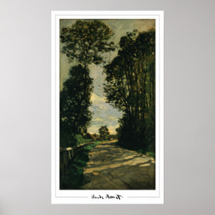 Claude Monet Zedign Art Poster #17-2