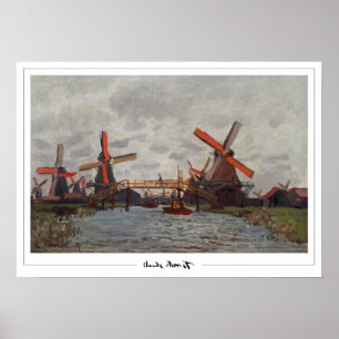 Claude Monet Zedign Art Poster #22-2
