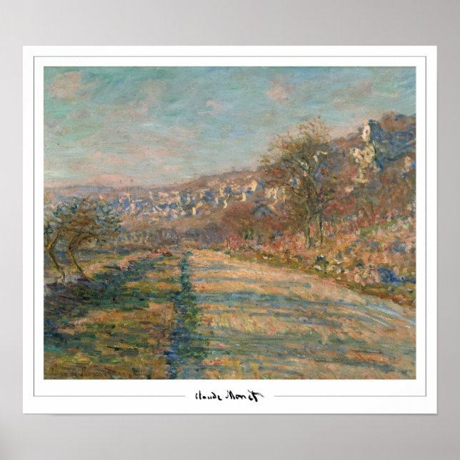 Claude Monet Zedign Art Poster #27 (Front)