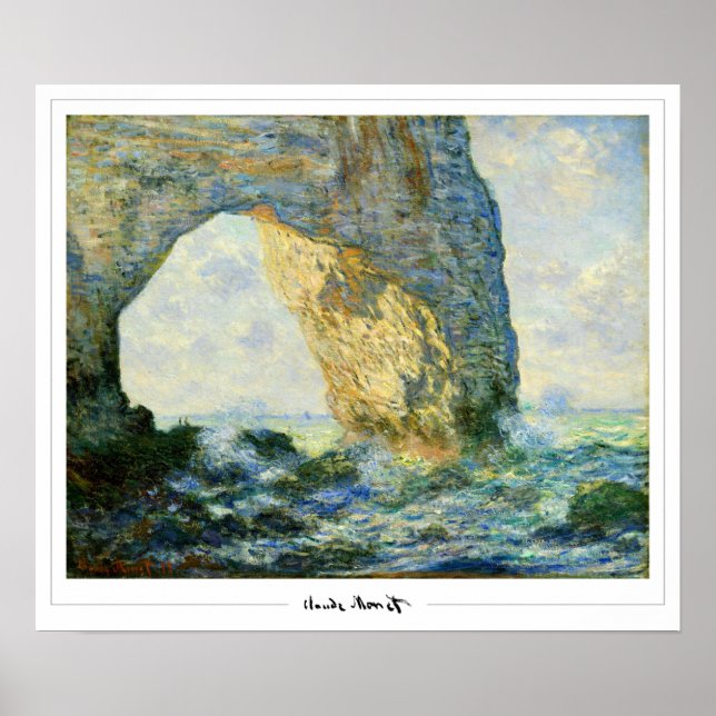Claude Monet Zedign Art Poster #311 (Front)