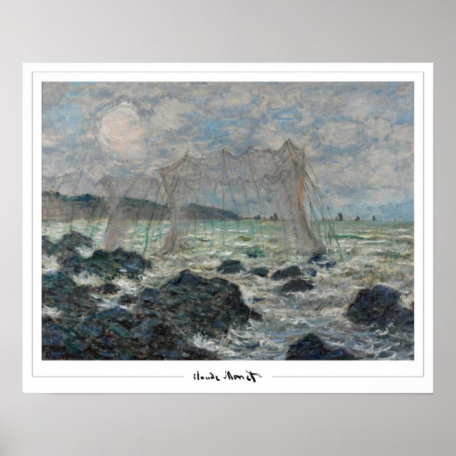 Claude Monet Zedign Art Poster #31-2 (Front)