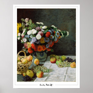 Claude Monet Zedign Art Poster #32-2