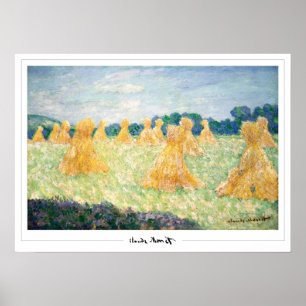 Claude Monet Zedign Art Poster #34-2