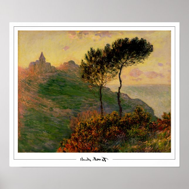 Claude Monet Zedign Art Poster #676 (Front)