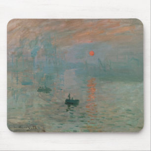 Claude Monet's Impression Sunrise (soleil levant) Mouse Mat