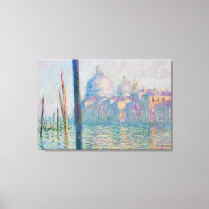 Claude Monet's Le Grand Canal Canvas Print