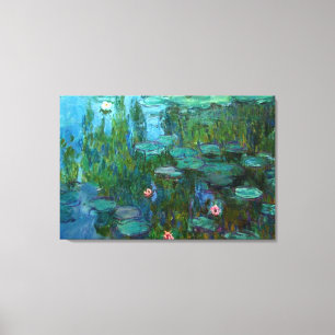 Claude Monet's Nymphéas Canvas Print