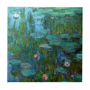 Claude Monet's Nymphéas Tile