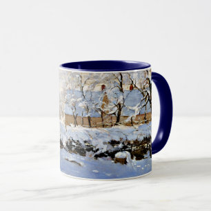 Claude Monet's painting, The Magpie Mug