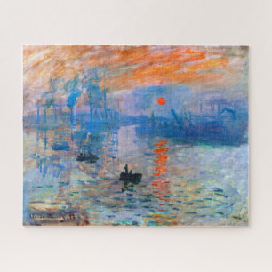Claude Monet's Sunrise Jigsaw Puzzle