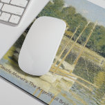 Claude Monet's The Argenteuil Bridge (1874) Mouse Mat<br><div class="desc">Claude Monet's The Argenteuil Bridge (1874) famous painting. 
https://www.rawpixel.com/image/3896650/illustration-image-art-monet</div>