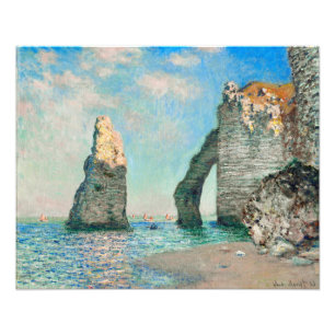 Claude Monet's The Cliffs at Étretat Photo Print