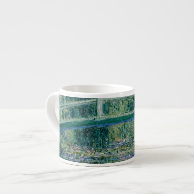 Claude Monet's Water Lilies and Japanese Bridge Espresso Cup (Front Left)