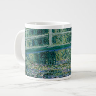Claude Monet's Water Lilies and Japanese Bridge Large Coffee Mug