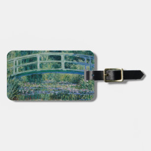 Claude Monet's Water Lilies and Japanese Bridge Luggage Tag